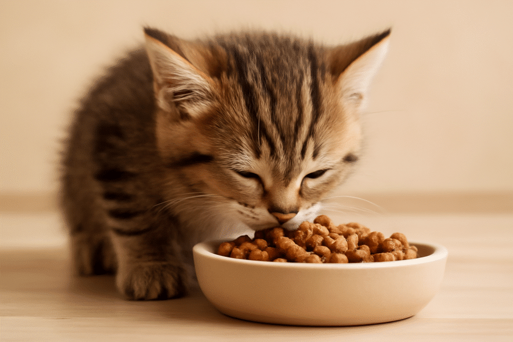 بچه گربه چی میخوره؟